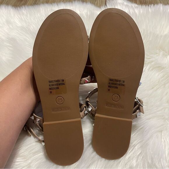 Steve Madden Women's Travel Flat Sandal Size 7 1/2 - Picture 3 of 7